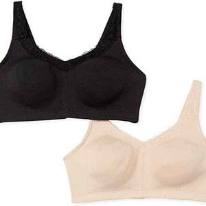 Amazon Essentials Bralette 2 Pack Size 32 H